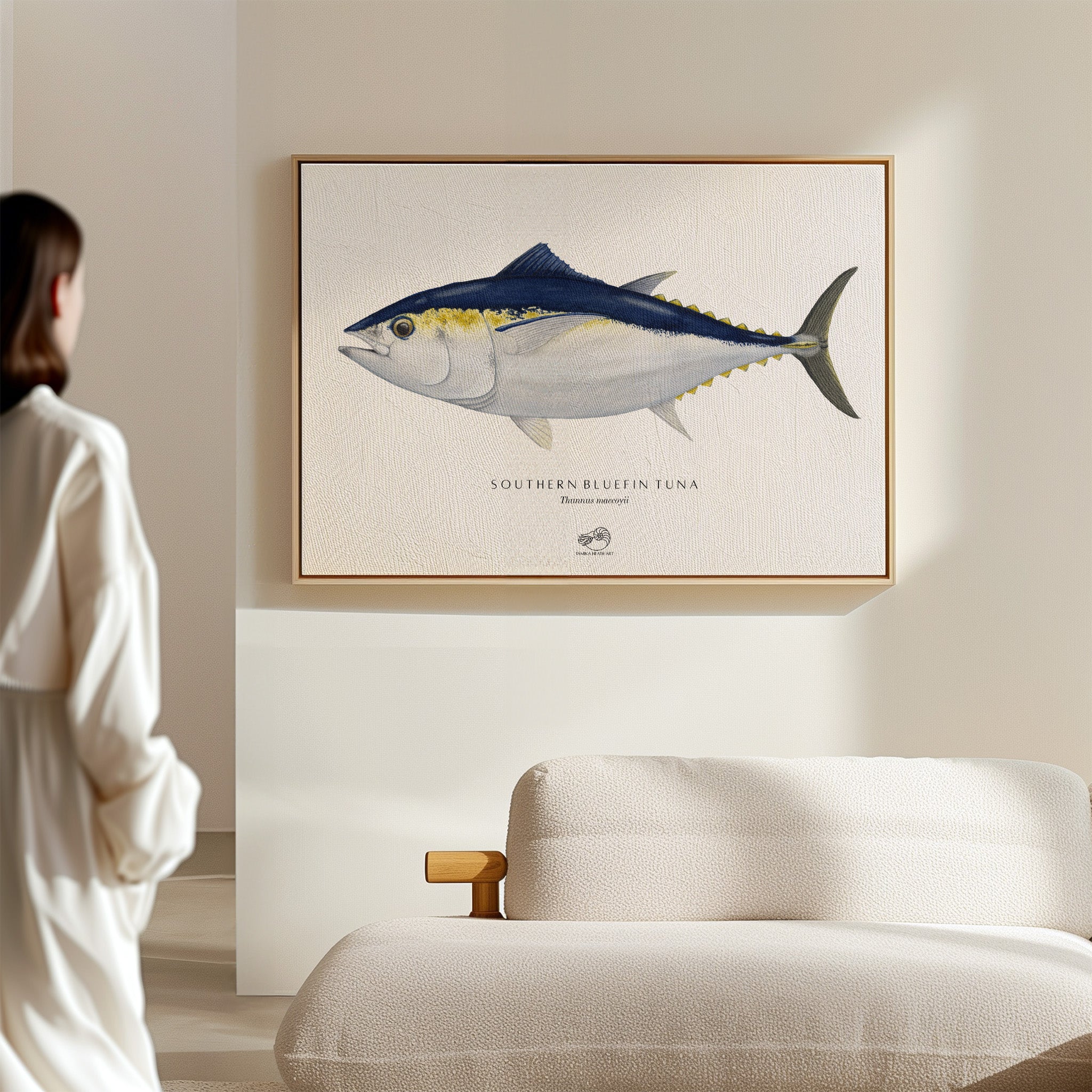 Southern Bluefin Tuna Canvas Print