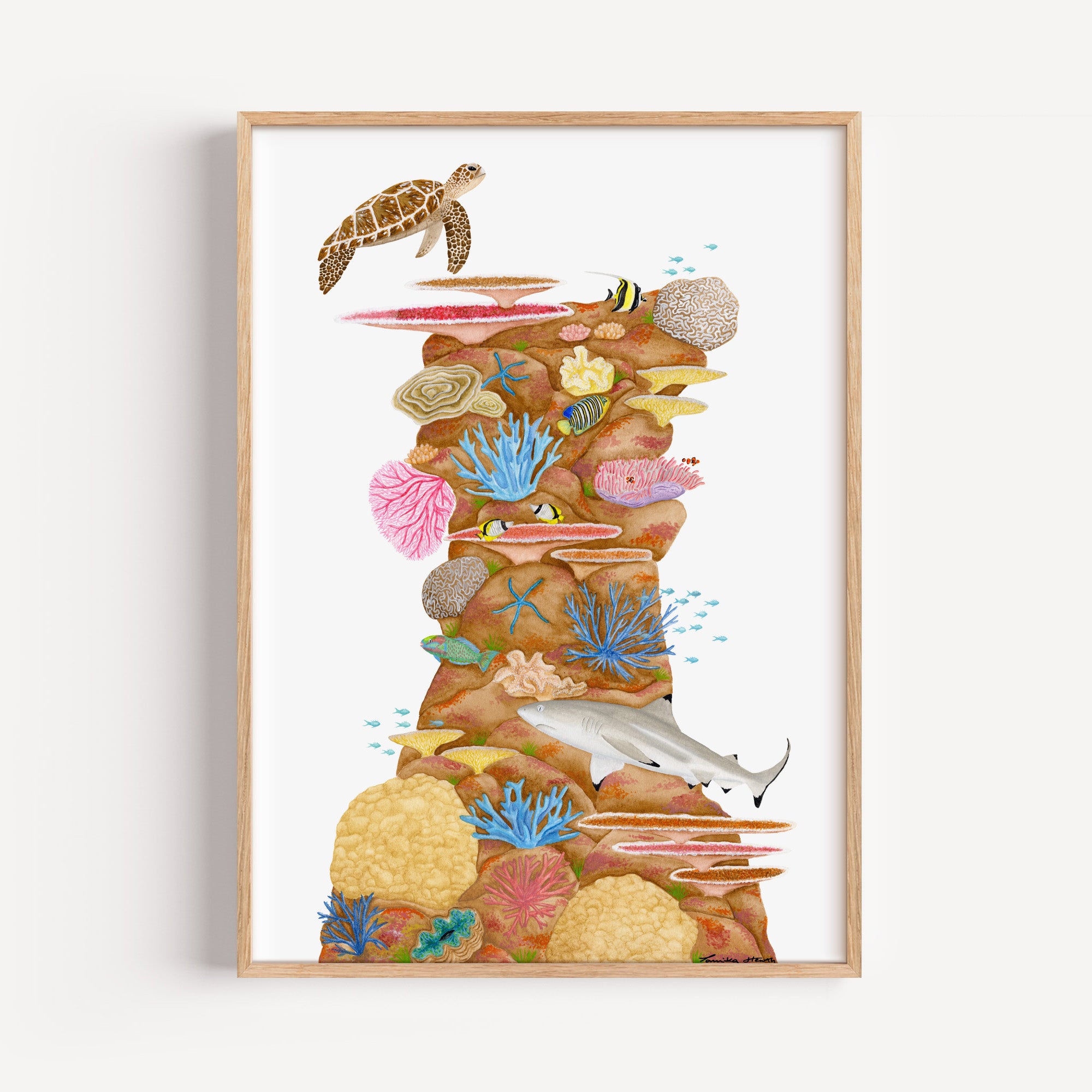 'Bommie' Art Print