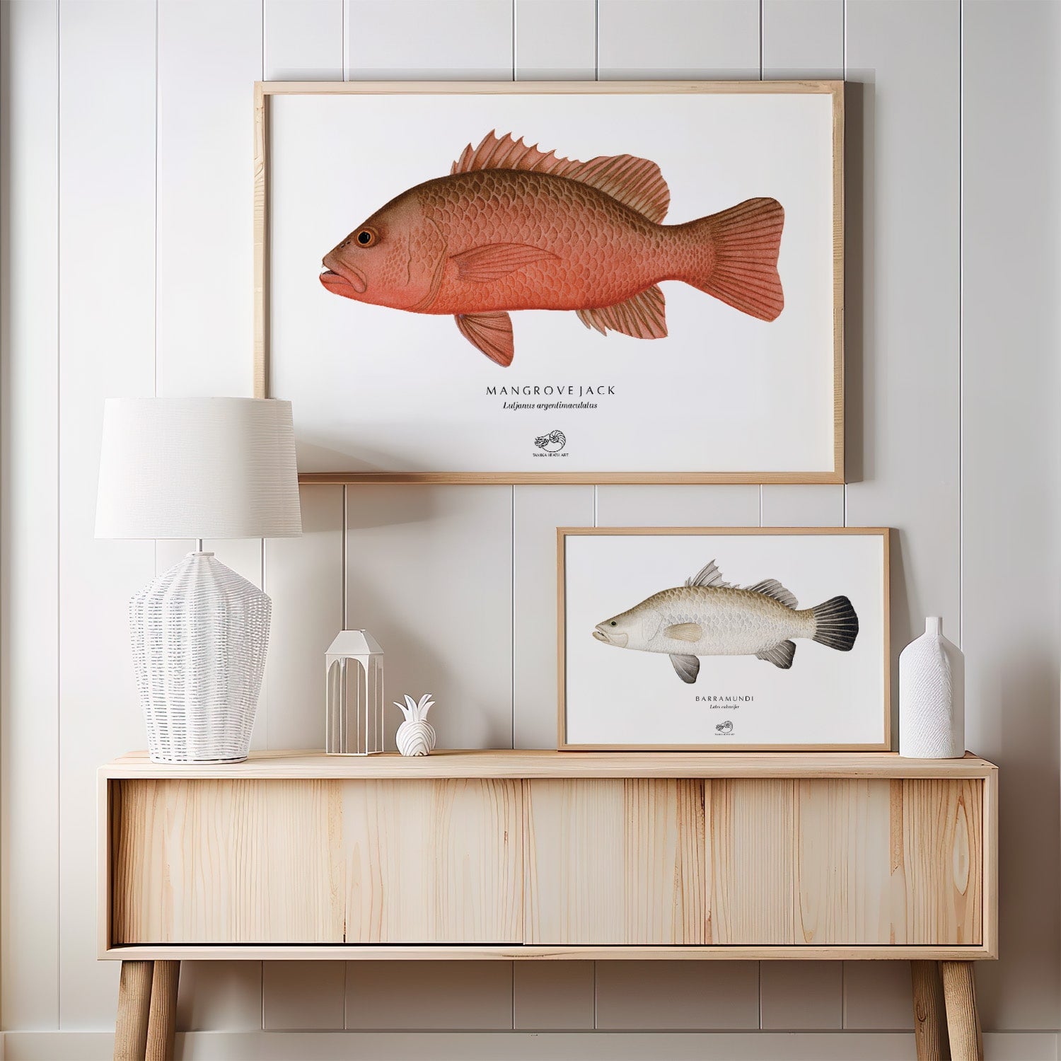 Mangrove Jack Art Print