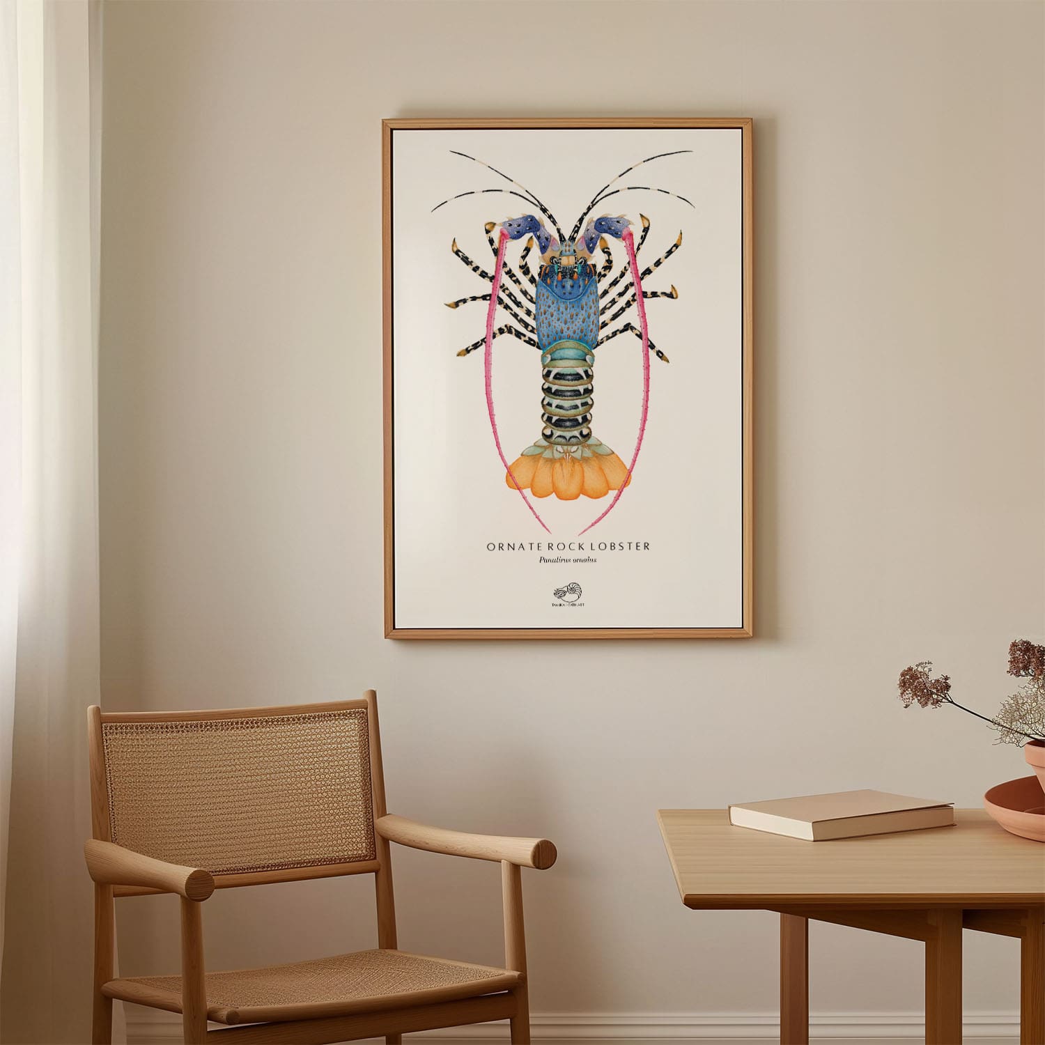 Ornate Rock Lobster Canvas Print