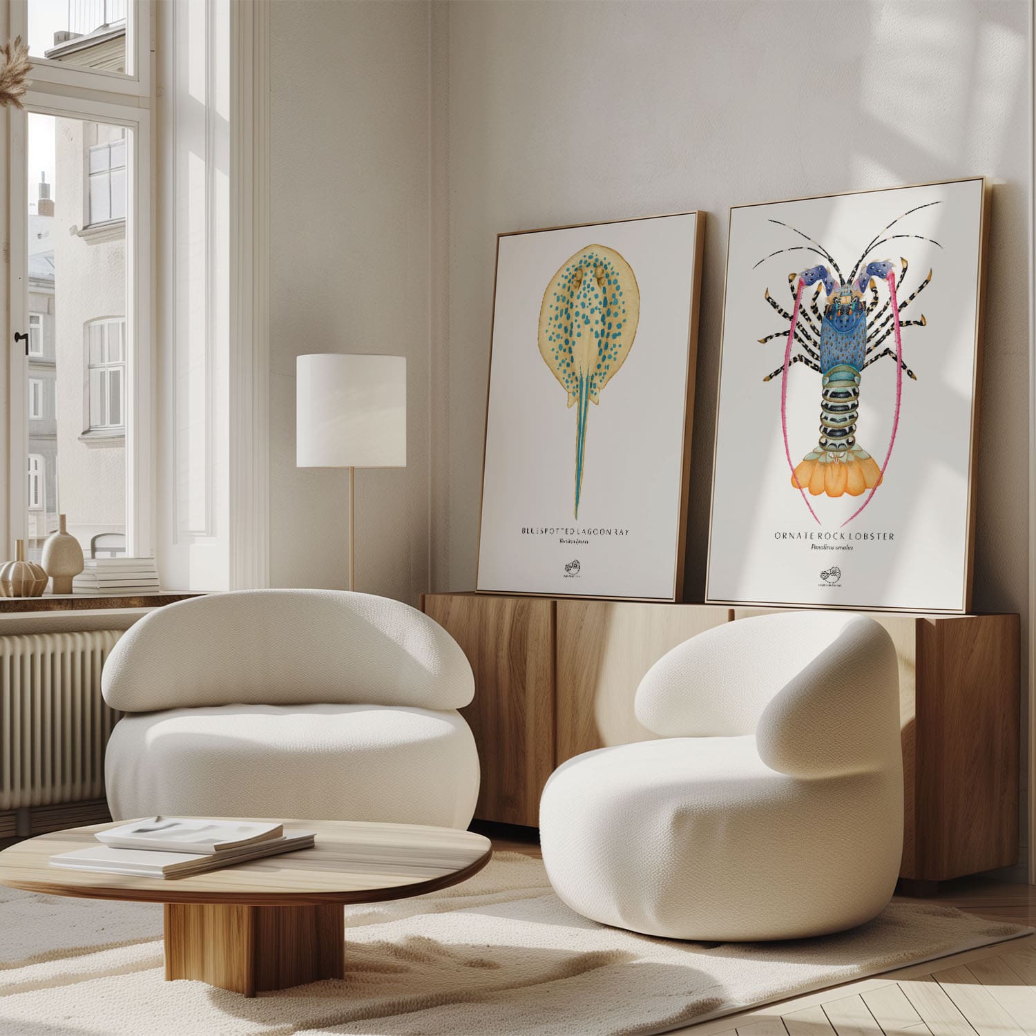 Ornate Rock Lobster Canvas Print