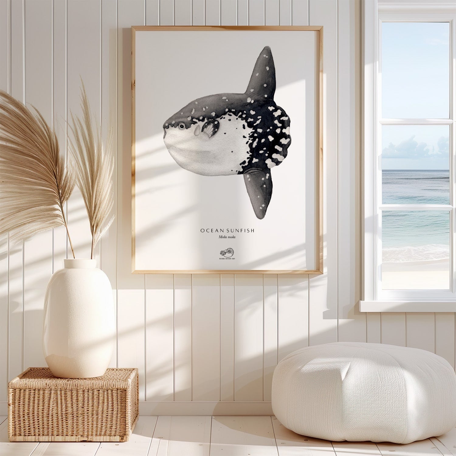 Ocean Sunfish Art Print