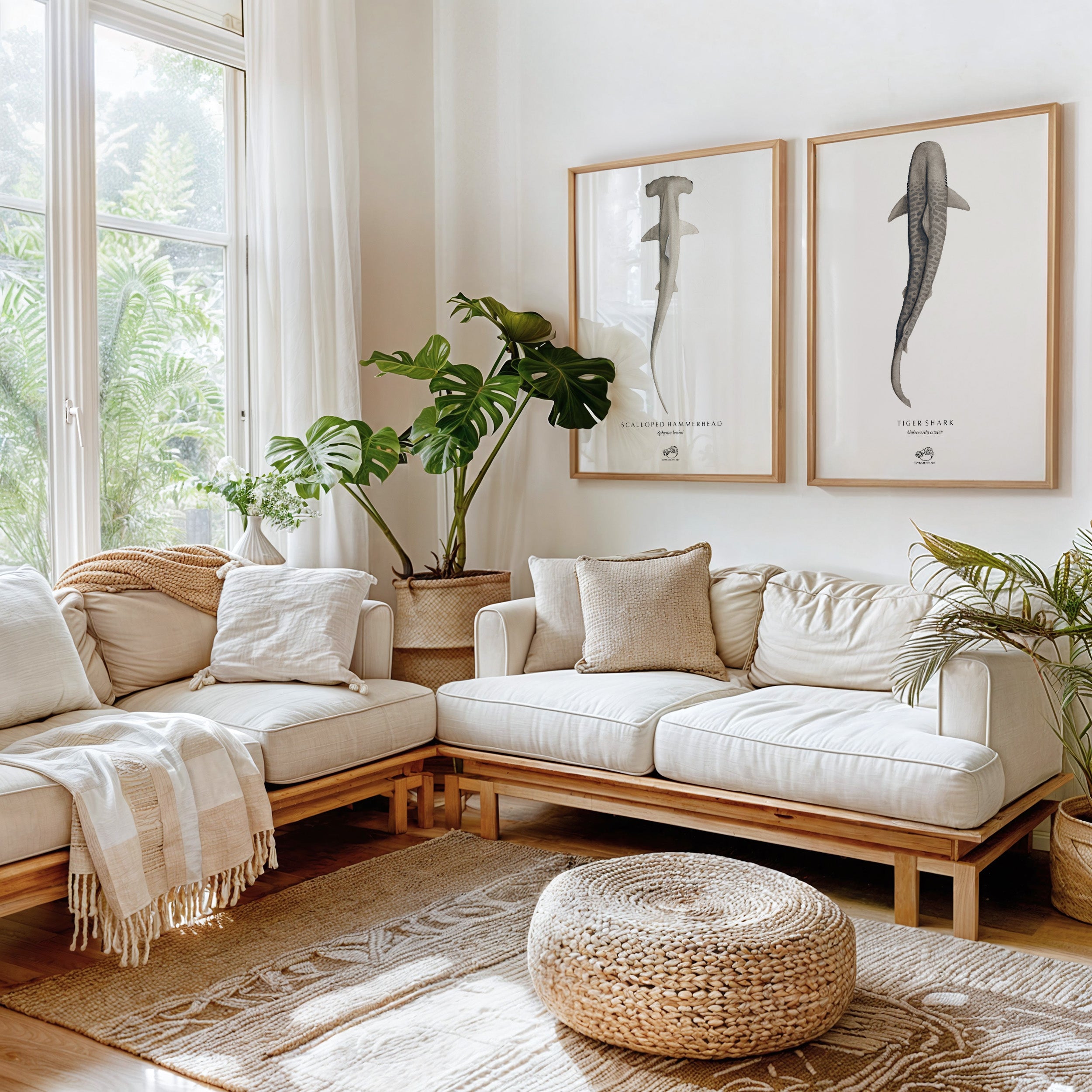 Tiger Shark Art Print