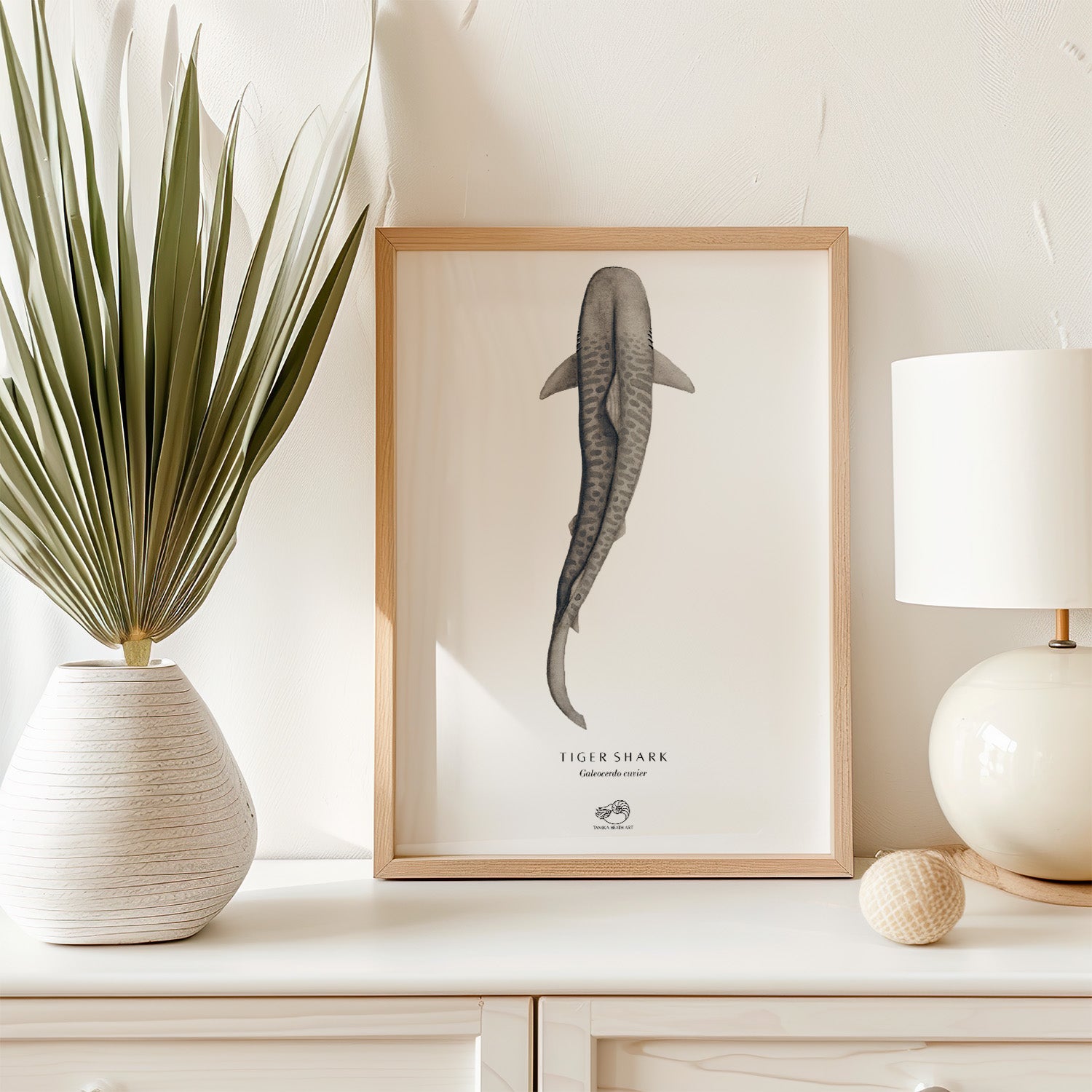 Tiger Shark Art Print