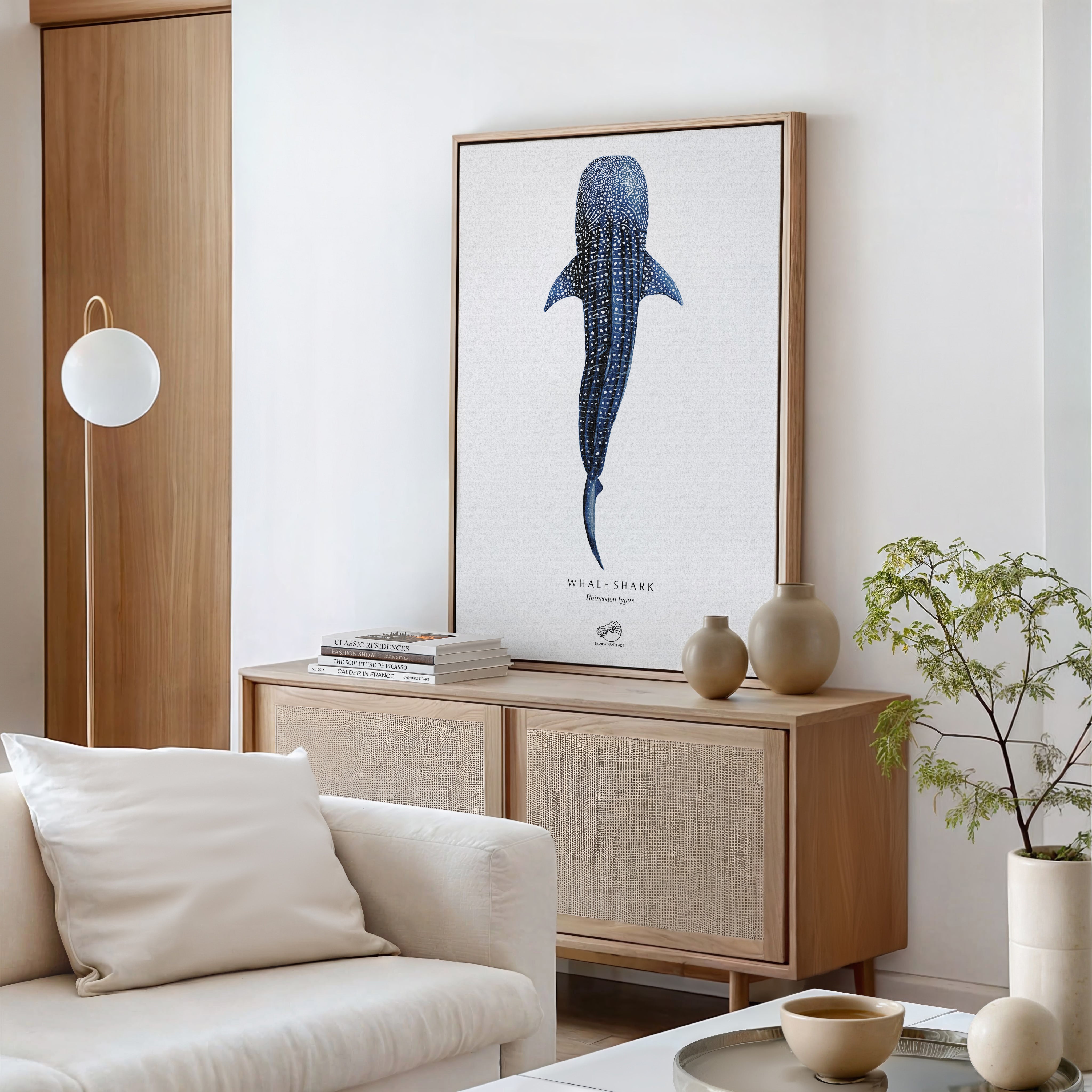 Whale Shark Canvas Print