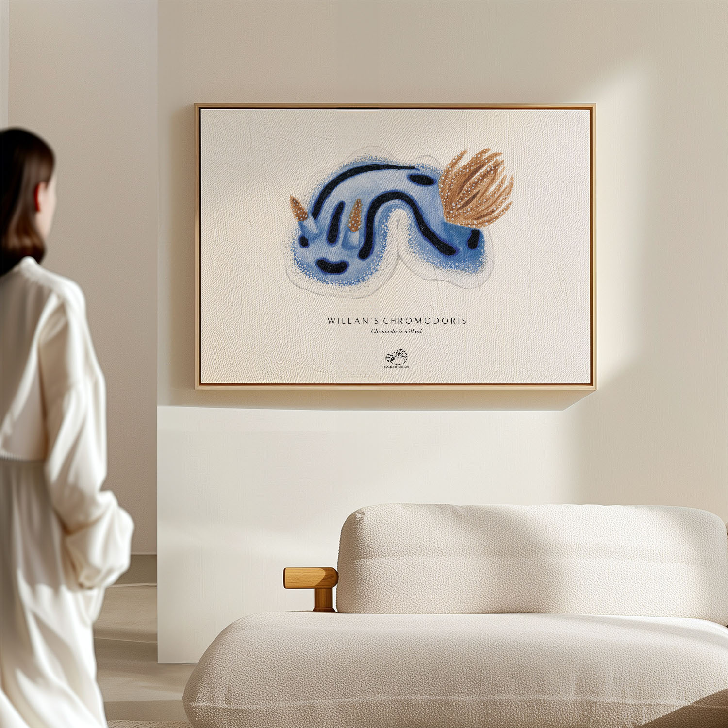 Willan's Chromodoris Canvas Print