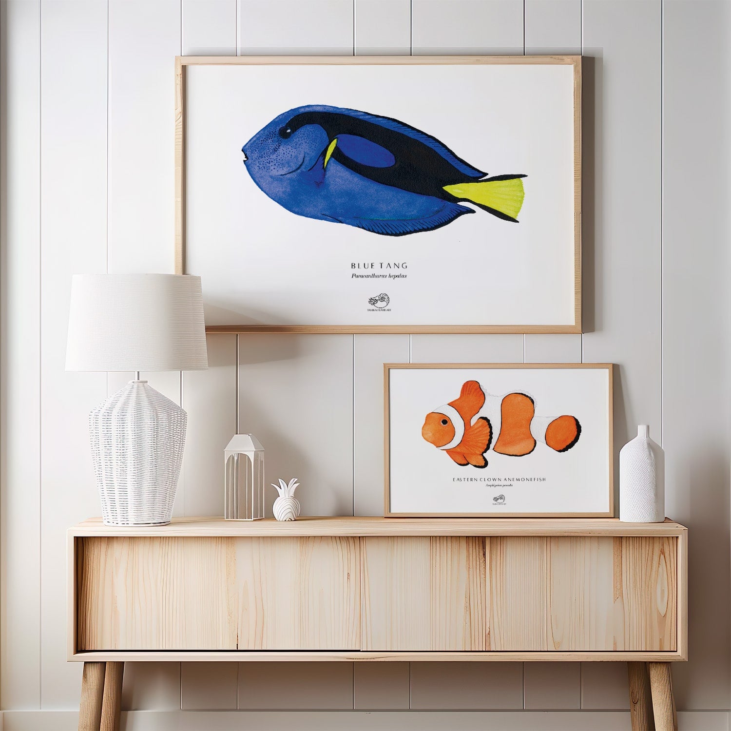 Blue Tang Art Print