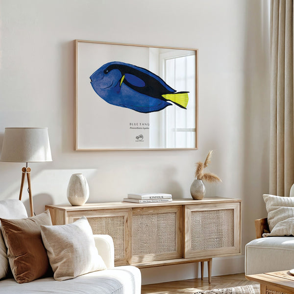 Blue Tang Art Print