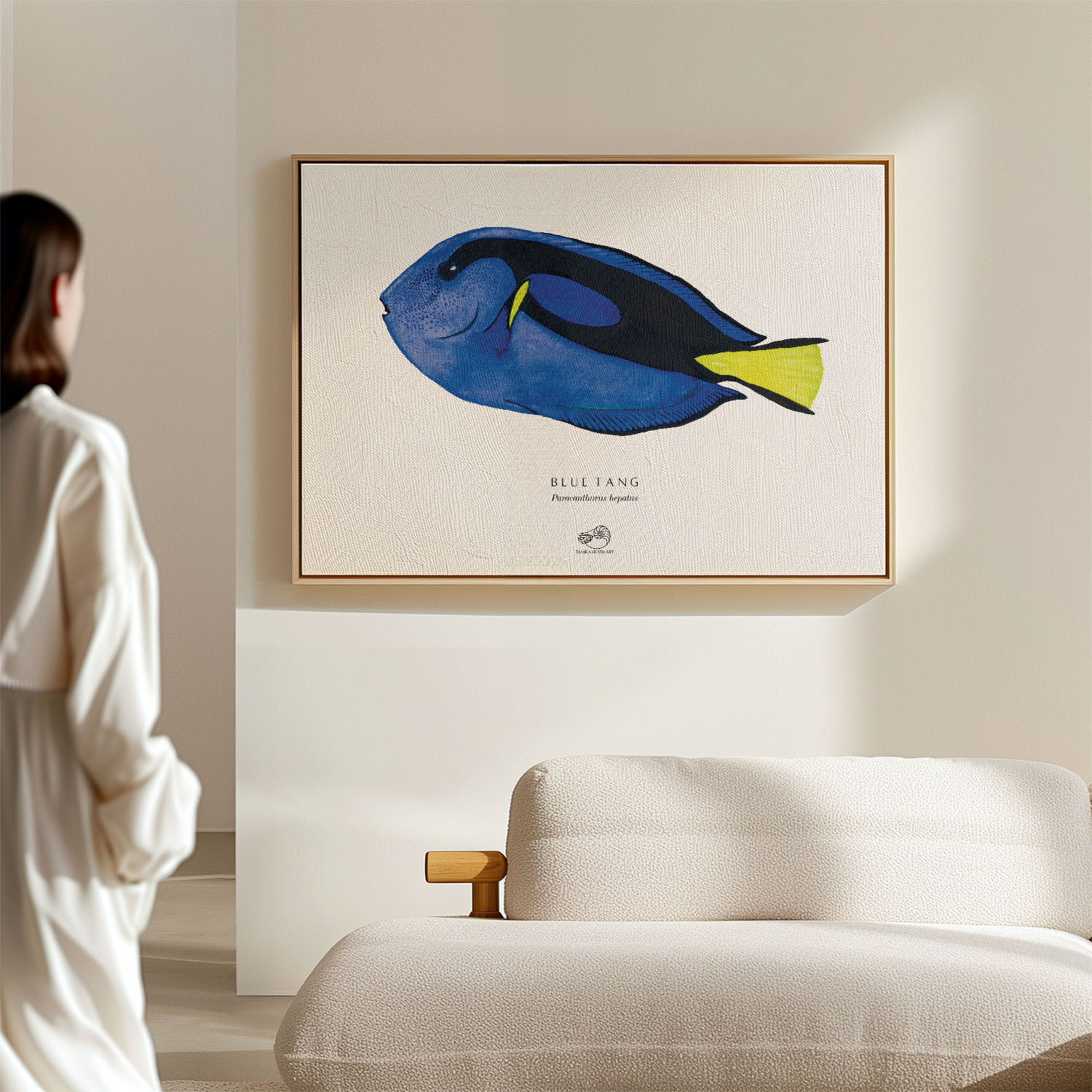 Blue Tang Canvas Print