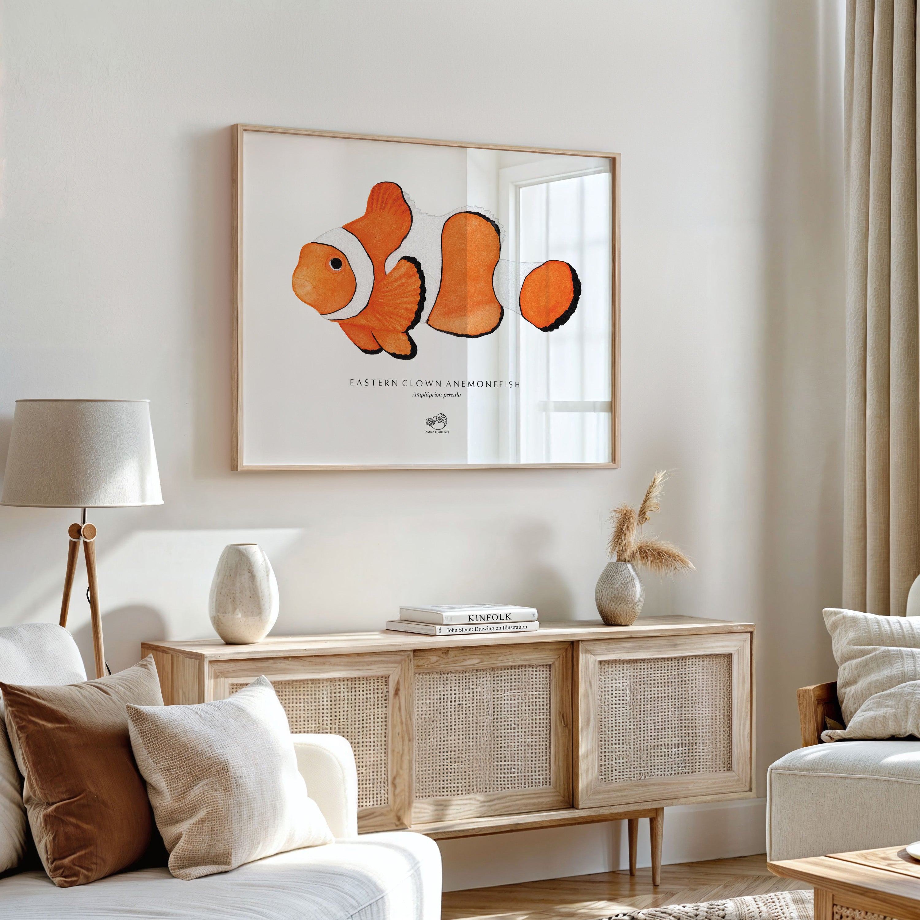 Eastern Clown Anemonefish Art Print