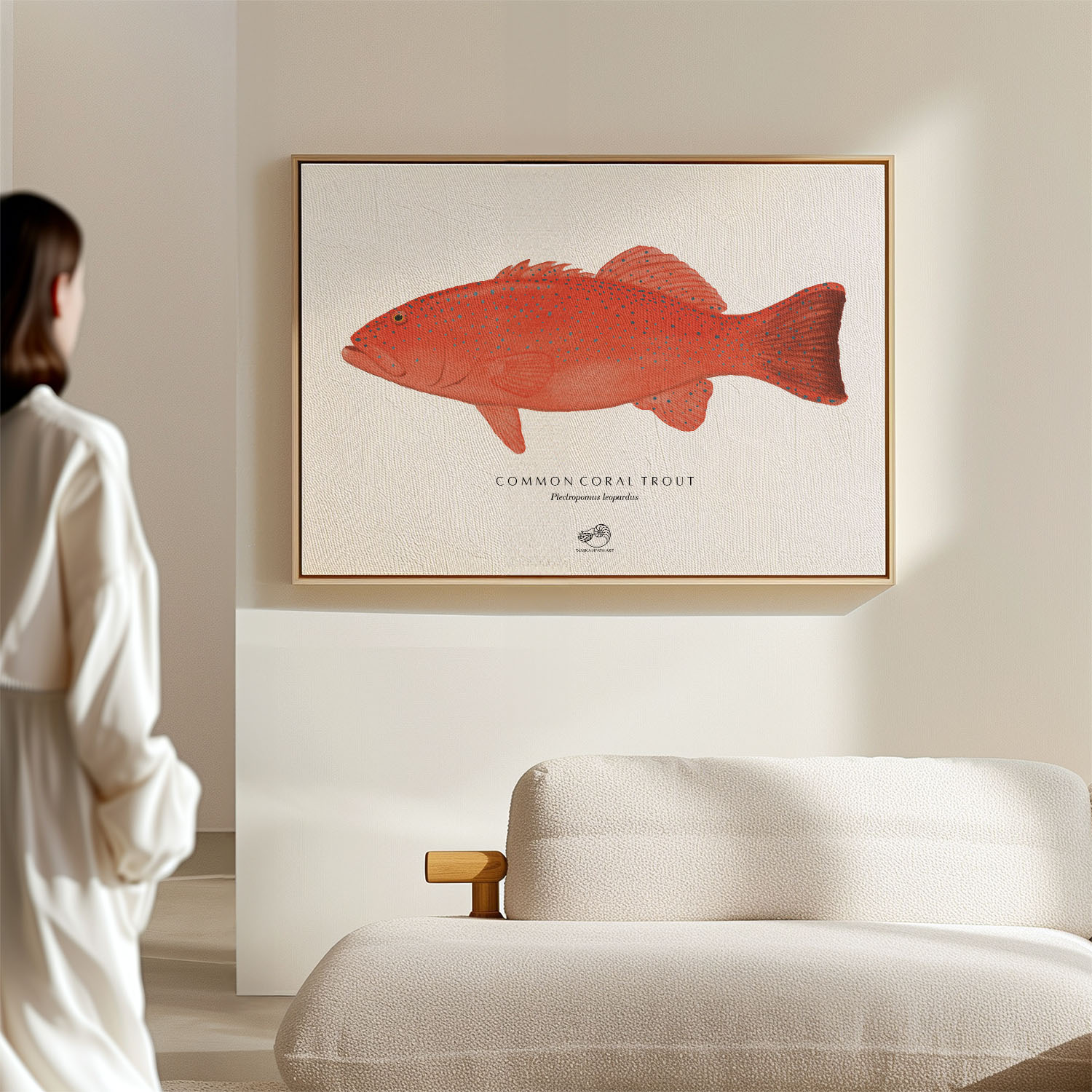 Coral Trout Canvas Print