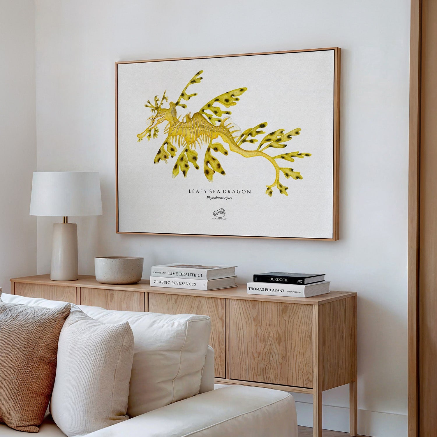 Leafy Sea Dragon Canvas Print