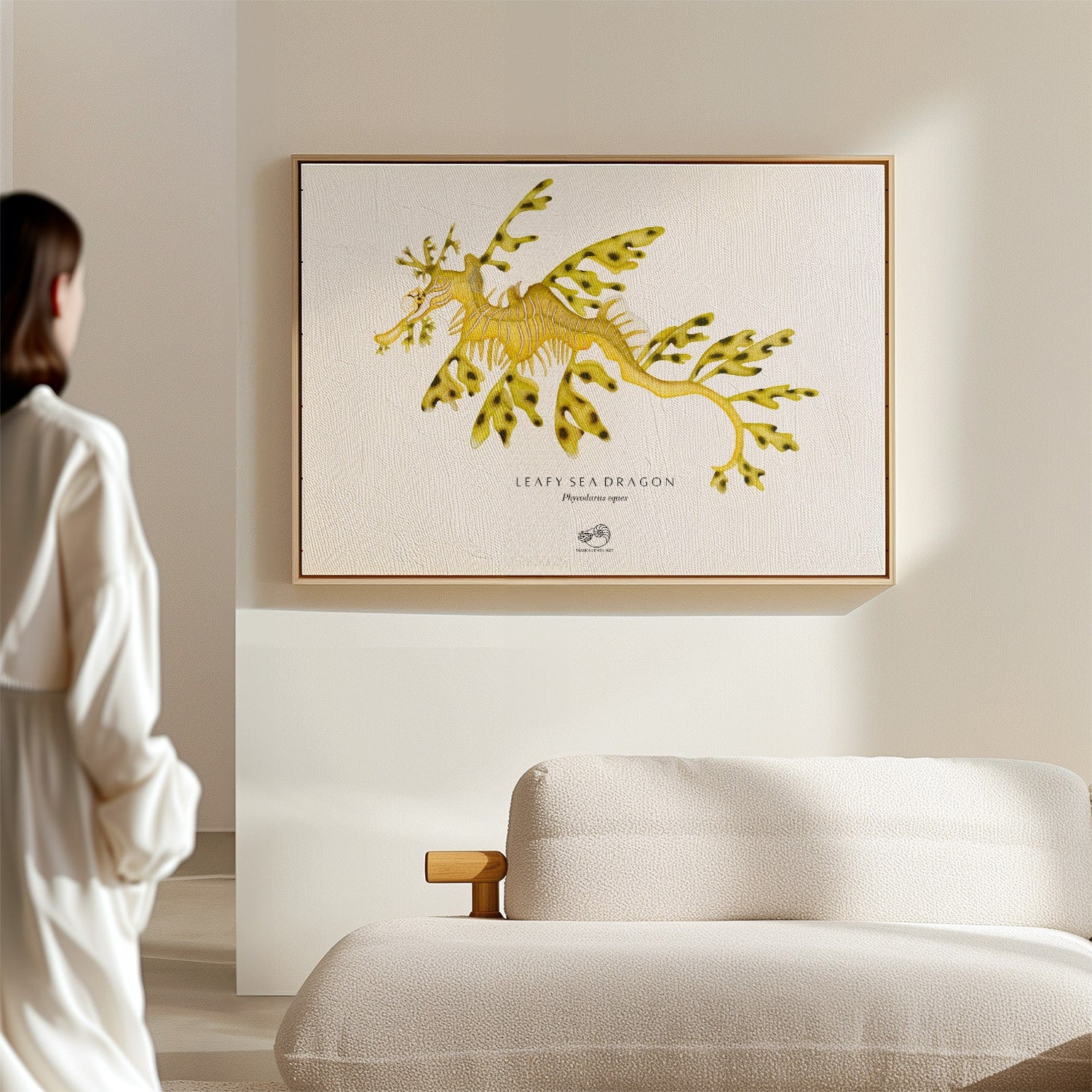 Leafy Sea Dragon Canvas Print