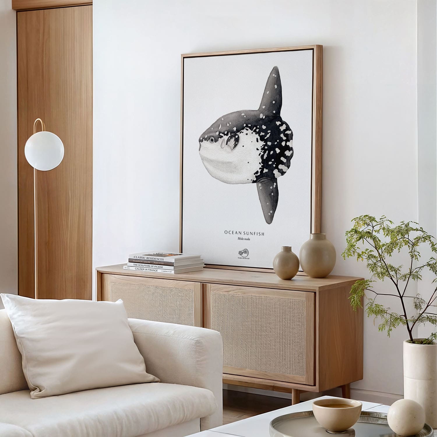 Ocean Sunfish Canvas Print