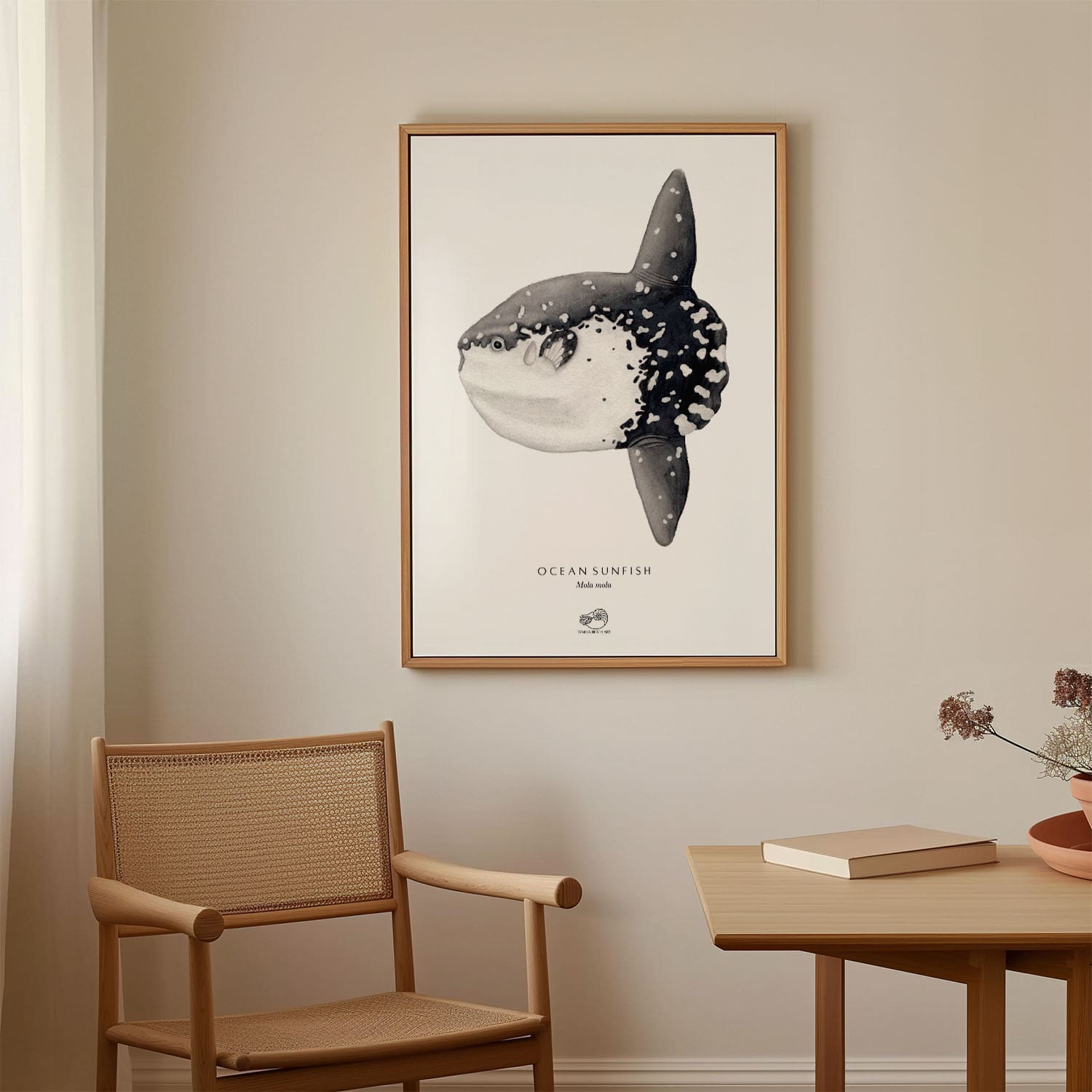 Ocean Sunfish Canvas Print