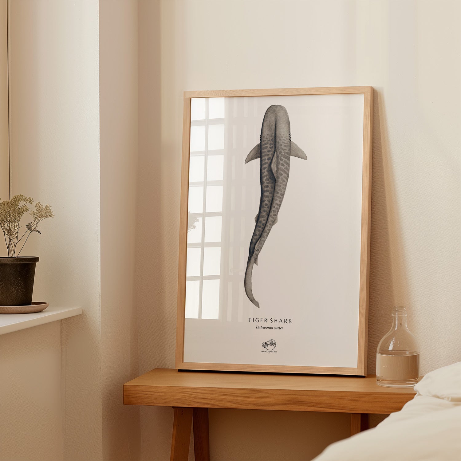 Tiger Shark Art Print