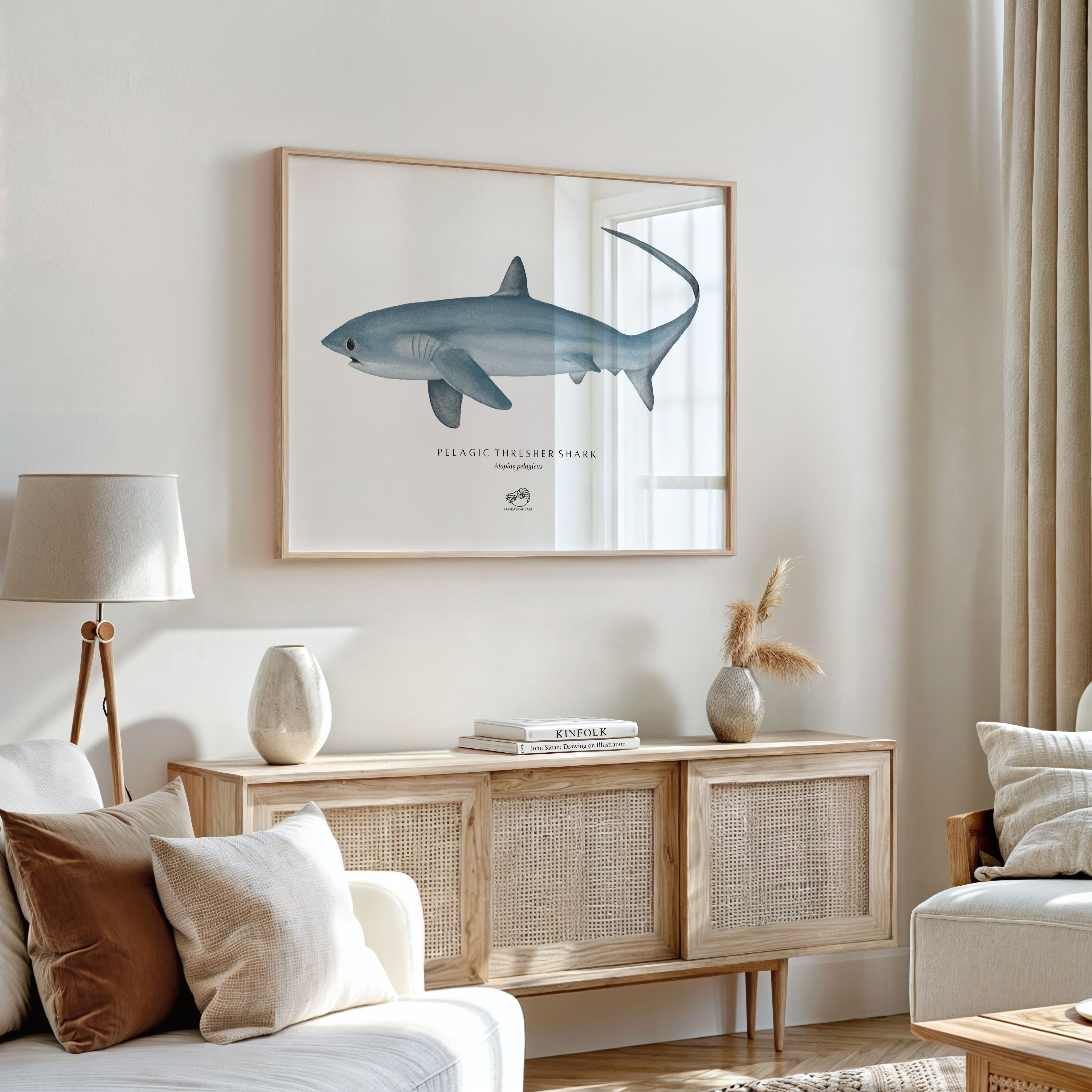 Thresher Shark Art Print