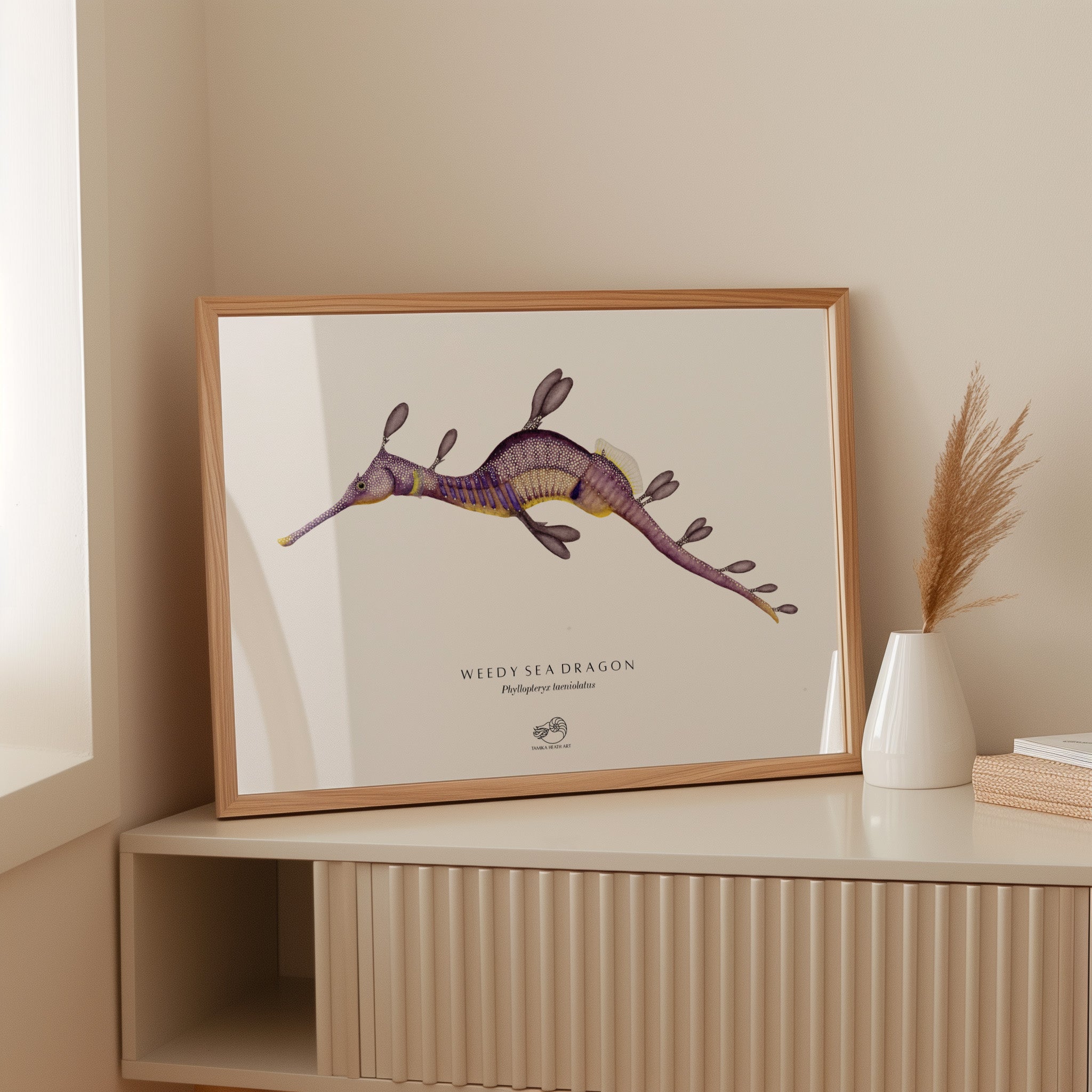 Weedy Sea Dragon Art Print